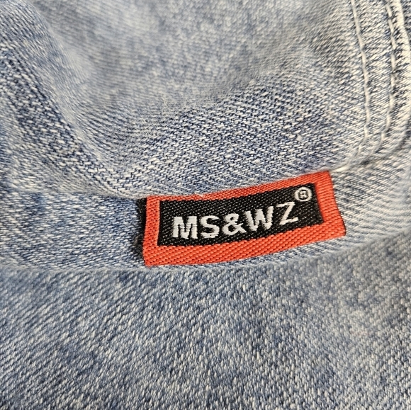 MS & WZ Kids Bart Simpson Spray Painting Denim Jean Shorts Size 5 Boys N24 - Picture 5 of 7